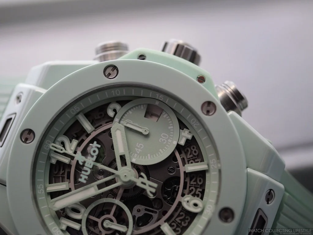 W&W 2025: Hublot Big Bang Unico Mint Green Ceramic (Live Photos